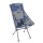 Helinox Camping Chair Sunset Chair (high backrest, new adjustable headrest) Bandanna Quilt blue